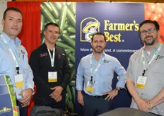 The Farmer’s Best team: Nicanor Garza, Hugo Martinez, Leonardo Tarriba and Steve Yubeta.